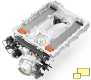 2015 Chevrolet Corvette Z06 LT4 engine supercharger