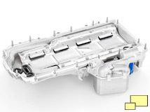 2015 Chevrolet Corvette Z06 LT4 oil pan tray