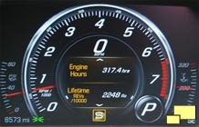 2016 Chevrolet Corvette Gauge - Engine Revs, Engine Hours, Odometer