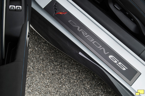 2018 Chevrolet Corvette Carbon 65 Edition Sill Plate