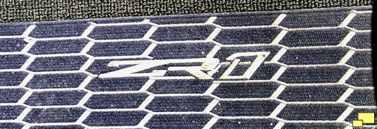 2019 Chevrolet Corvette ZR1 Floor Mat Emblem