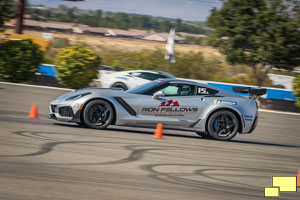 2019 Corvette ZR1 at Ron Fellows Driving School