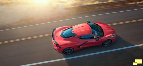 2020 Chevrolet Corvette C8 Stingray Targe Roof On