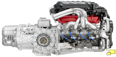 2020 Chevrolet Corvette LT2 Mid Engine / Transmission
