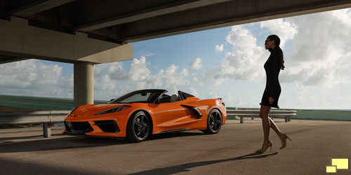 2022 Corvette C8 in Amplify Orange Tintcoat