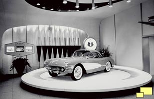 1956 Corvette Press Photo