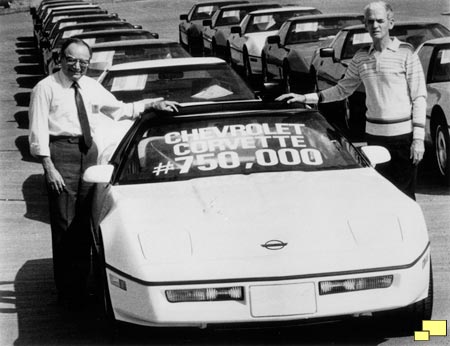 750,000th Corvette