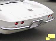 1962 Corvette rear view