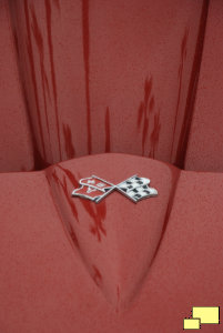 C2 Corvette Nose Badge