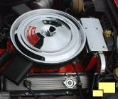 Corvette engine ignition shielding