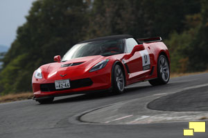 Chevrolet Corvette in Torch Red Japan Driving Academy