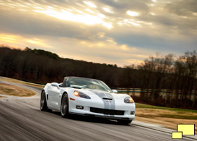 2013
Chevrolet Corvette convertible with 427 cubic inch motor