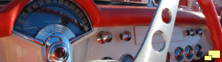 1962 Corvette C1 Trunk Badge