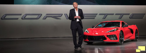 Corvette Chief Engineer Tadge Juechter at the C8 Introduction