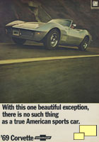 1969 Corvette C3 GM Ad