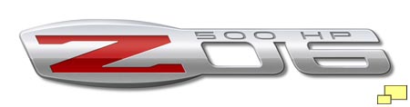 Z06 side emblem, press image