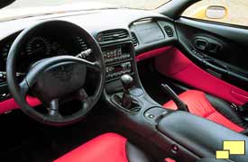 Corvette Z06 interior