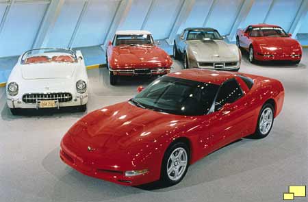 Corvette Generations - C1 through C5