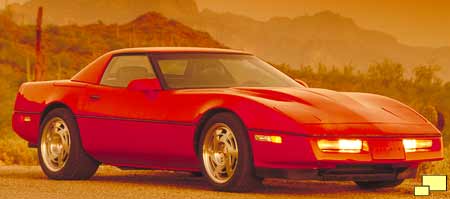1989 Corvette with factory hardtop