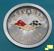 1960 Corvette Trunk Emblem