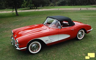 1960 Corvette in Roman Red
