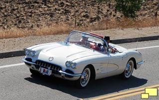 1959 Corvette in Ermine White