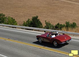 1961 Corvette in Honuraas Maroon
