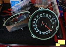 1968 Chevrolet Corvette speedometer, tachometer