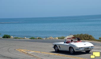 1962 Corvette, in Ermine White