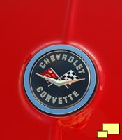 1962 Corvette Trunk Emblem