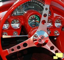 1962 Corvette, Red Interior