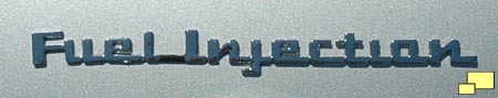 1957 Corvette Fuel Injection insignia