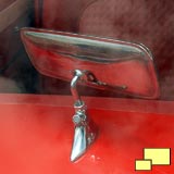 1957 Corvette interior rear view mirror