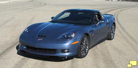 2011 Chevrolet Corvette Z06, Supersonic Blue Metallic