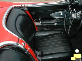 1960 Corvette interior