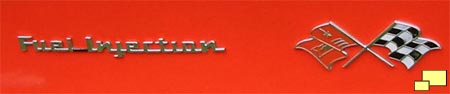 1957 Corvette Fuel Injection insignia
