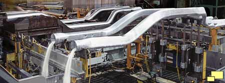 C5 Corvette hydroform side rail process