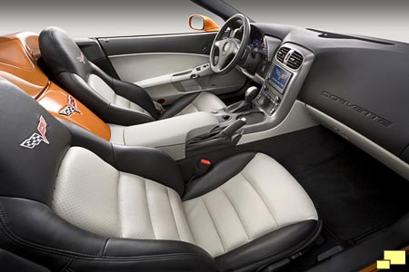 2007 Corvette interior