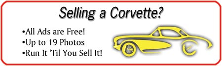 Corvette For Sale Banner