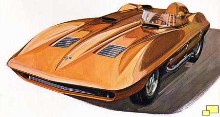 1959 Sting Ray Racer Artist Concept